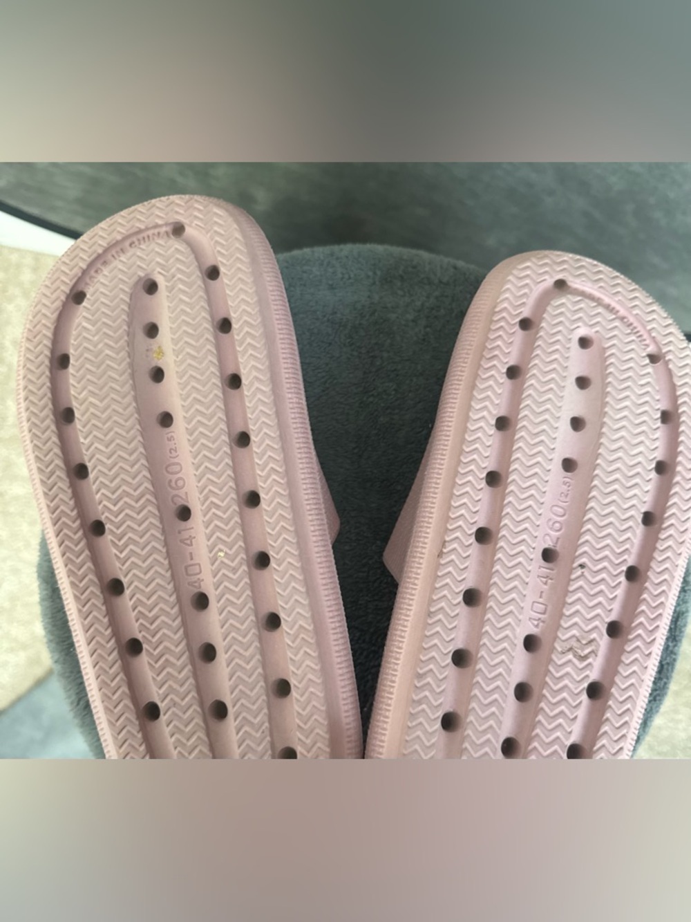 BRONAX Pink Cloud Slides Sandals | Cushioned Comfort Thick Sole | Size 9 - Picture 7 of 7